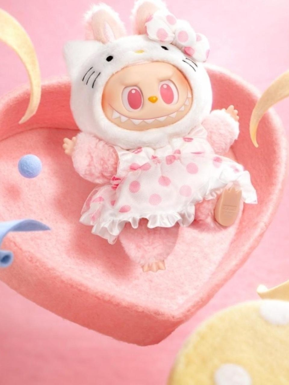 The Monsters x Hello Kitty and Friends - Hello Kitty plush pendant (keychain)